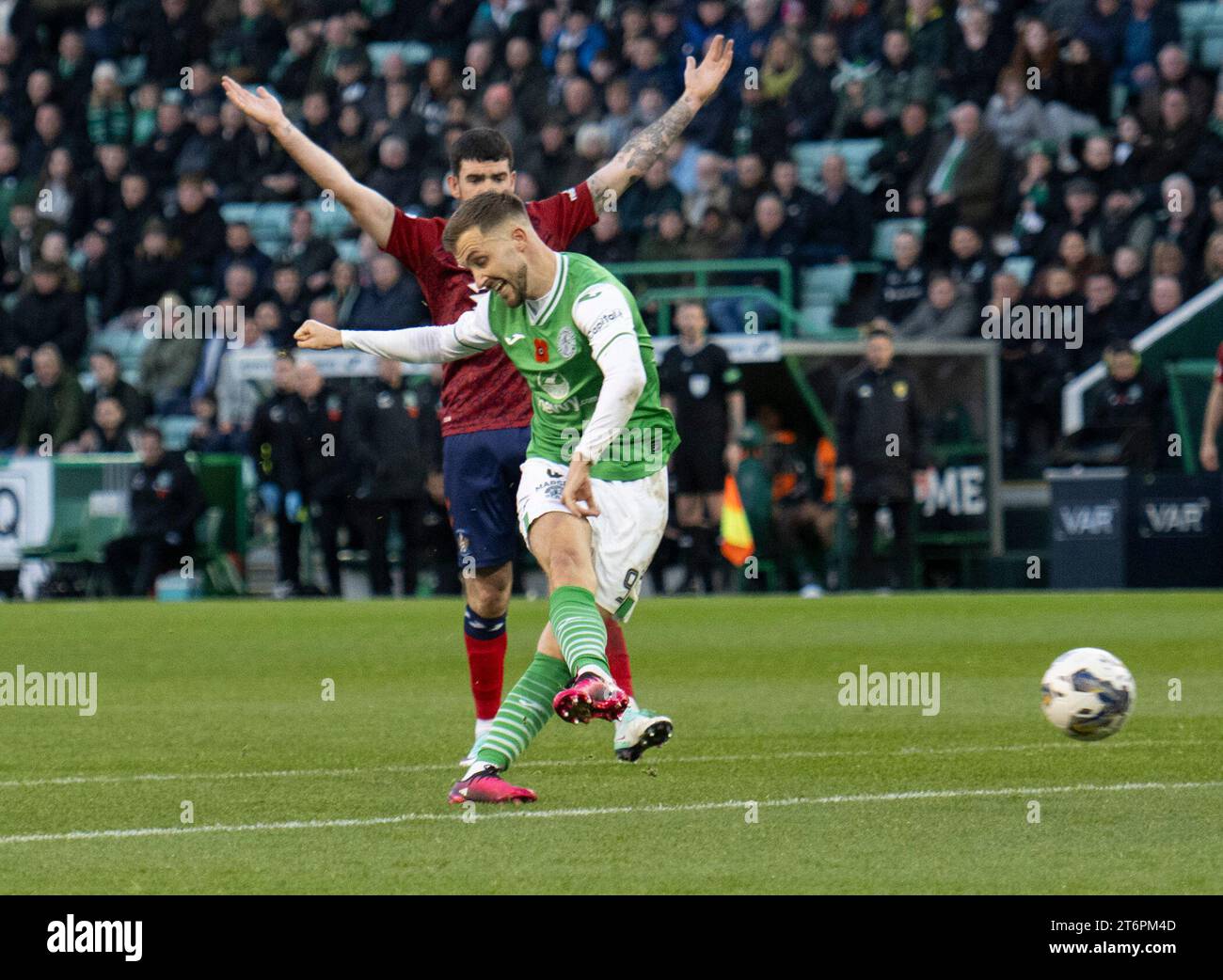 Scottish Premiership Hibernian FC v Kilmarnock FC 11/11/2023 Hibs