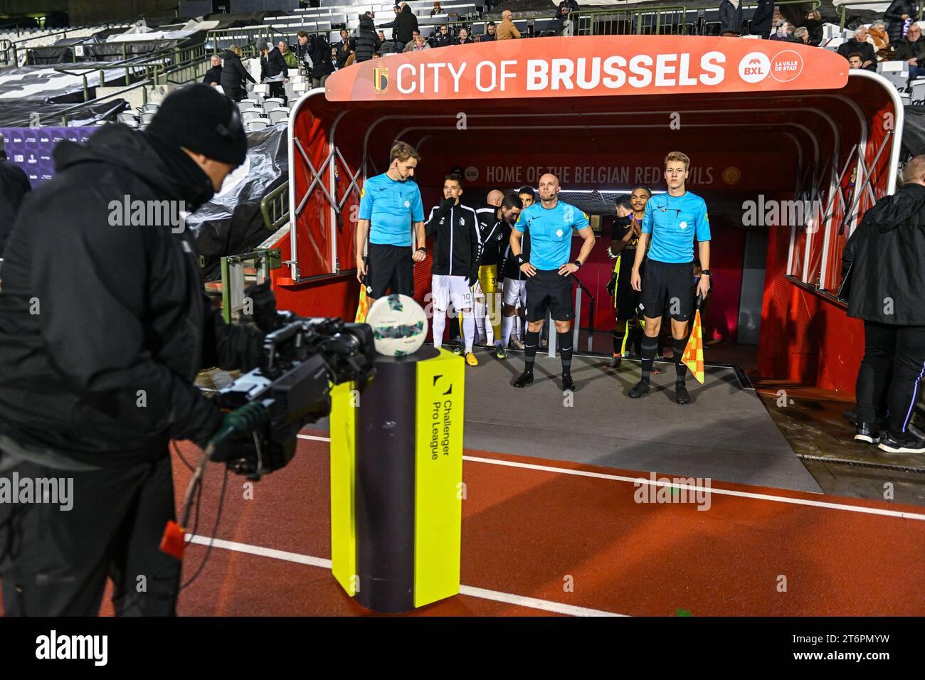 RSCA Futures' players pictured before a soccer match between RSC Anderlecht  Futures and KMSK Deinze, Sunday 14 August 2022 in Anderlecht, on day 1 of  the 2022-2023 'Challenger Pro League' second division