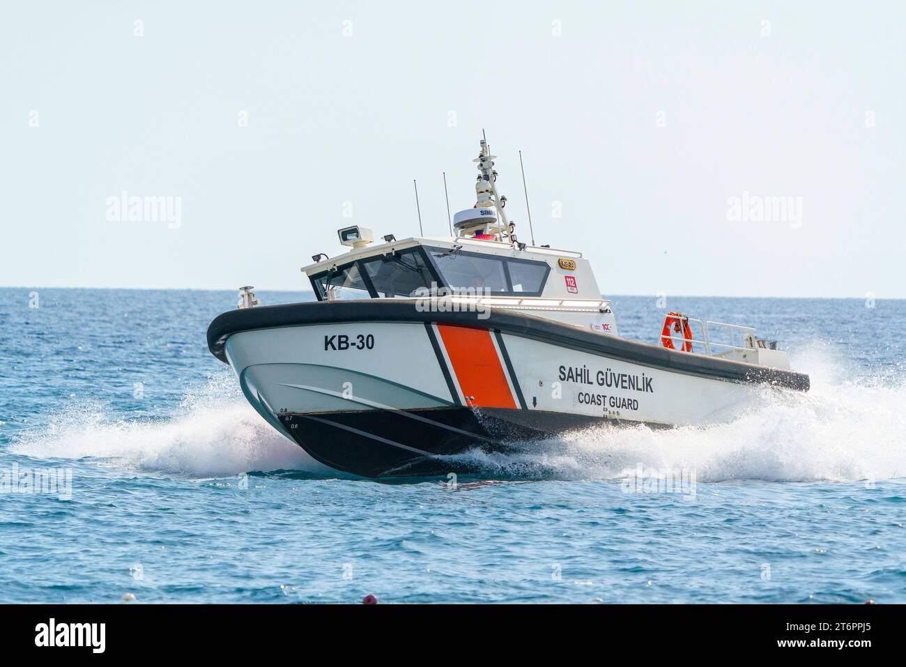 Mediterranean sea patrol boat hi-res stock photography and images - Alamy