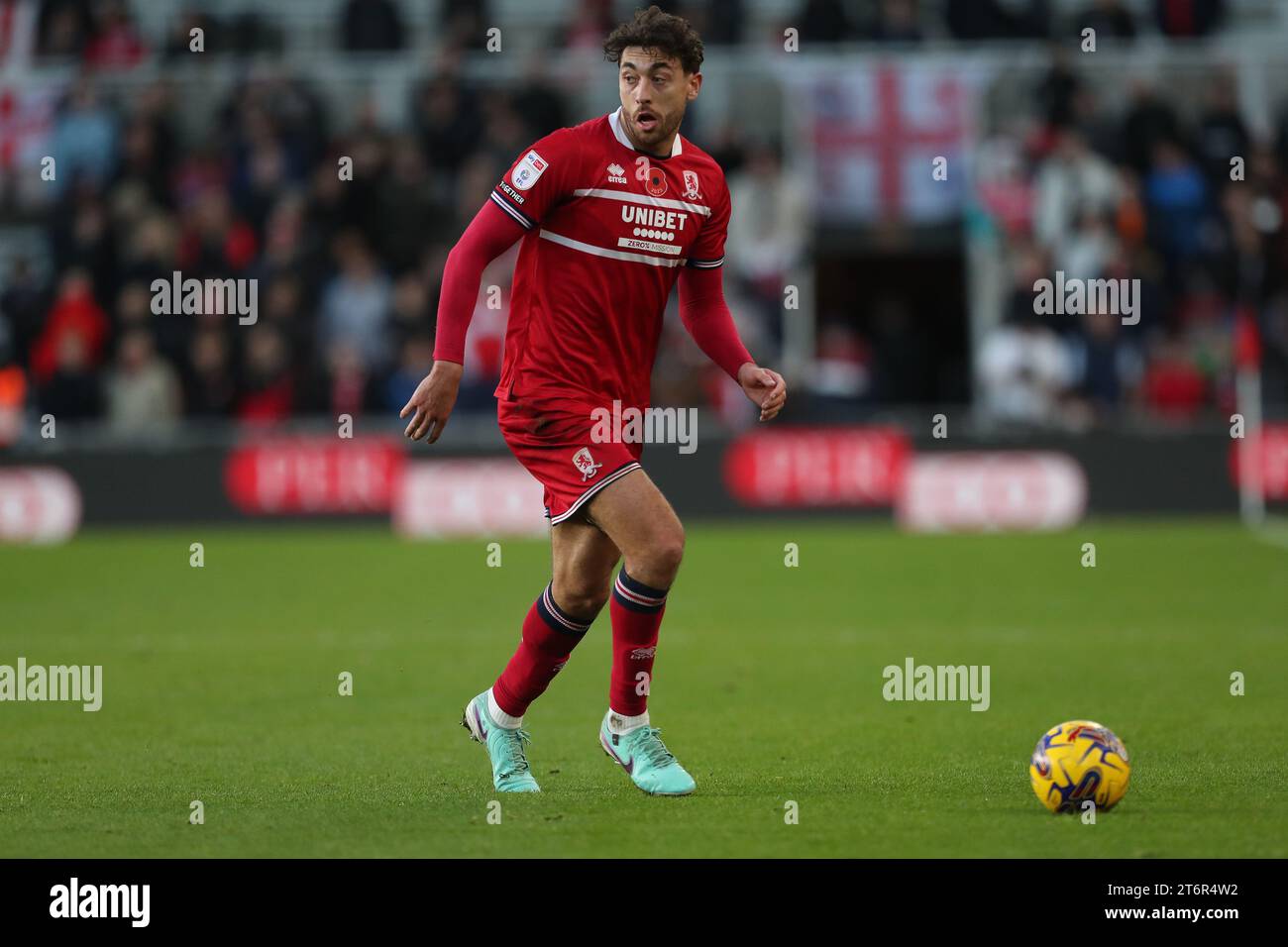 Matt Crooks of Middlesbrough during the Sky Bet Championship match