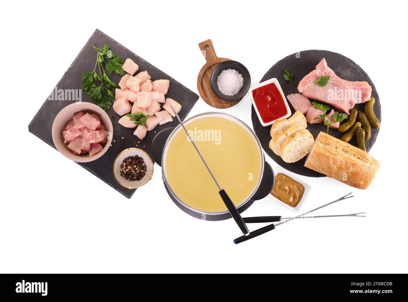 Fondue bourguignonne hi-res stock photography and images - Alamy