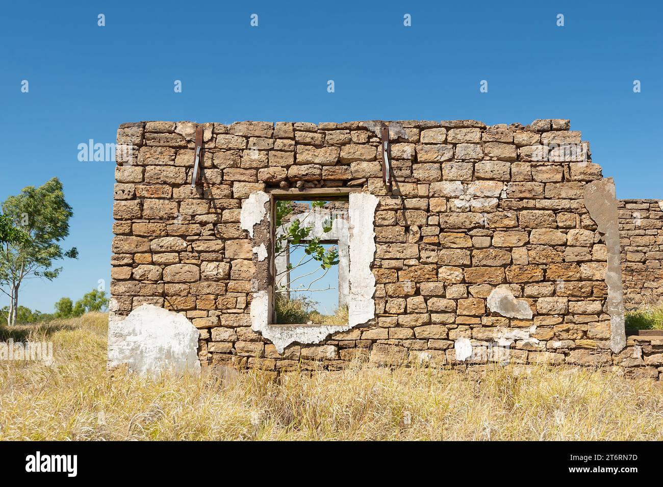 Ruins of the old Ord Homestead, Duncan Road, Kimberley Region, Western Australia, Australia Stock Photo