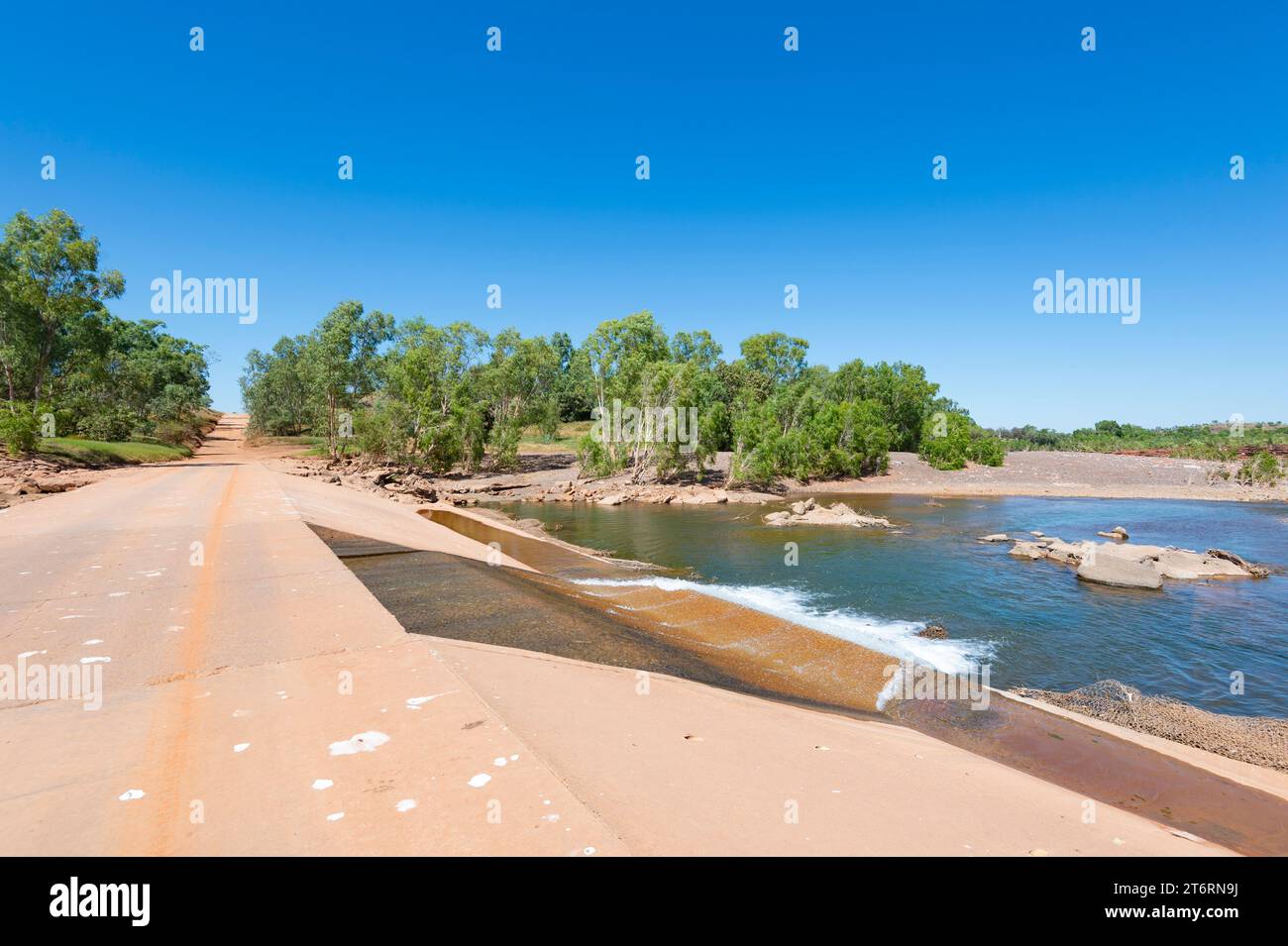 Causeway Over The Ord River Duncan Road Western Australia Australia Causeway Over The Ord River Duncan Road Western Australia Australia