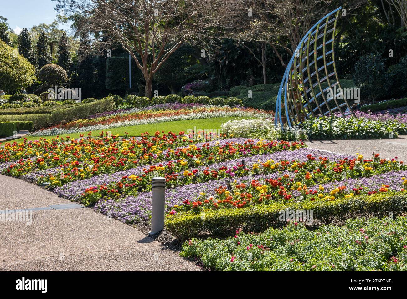 Spectacle Garden at Colin Campbell Place, Roma Street Parklands in Brisbane, Australia. Stock Photo