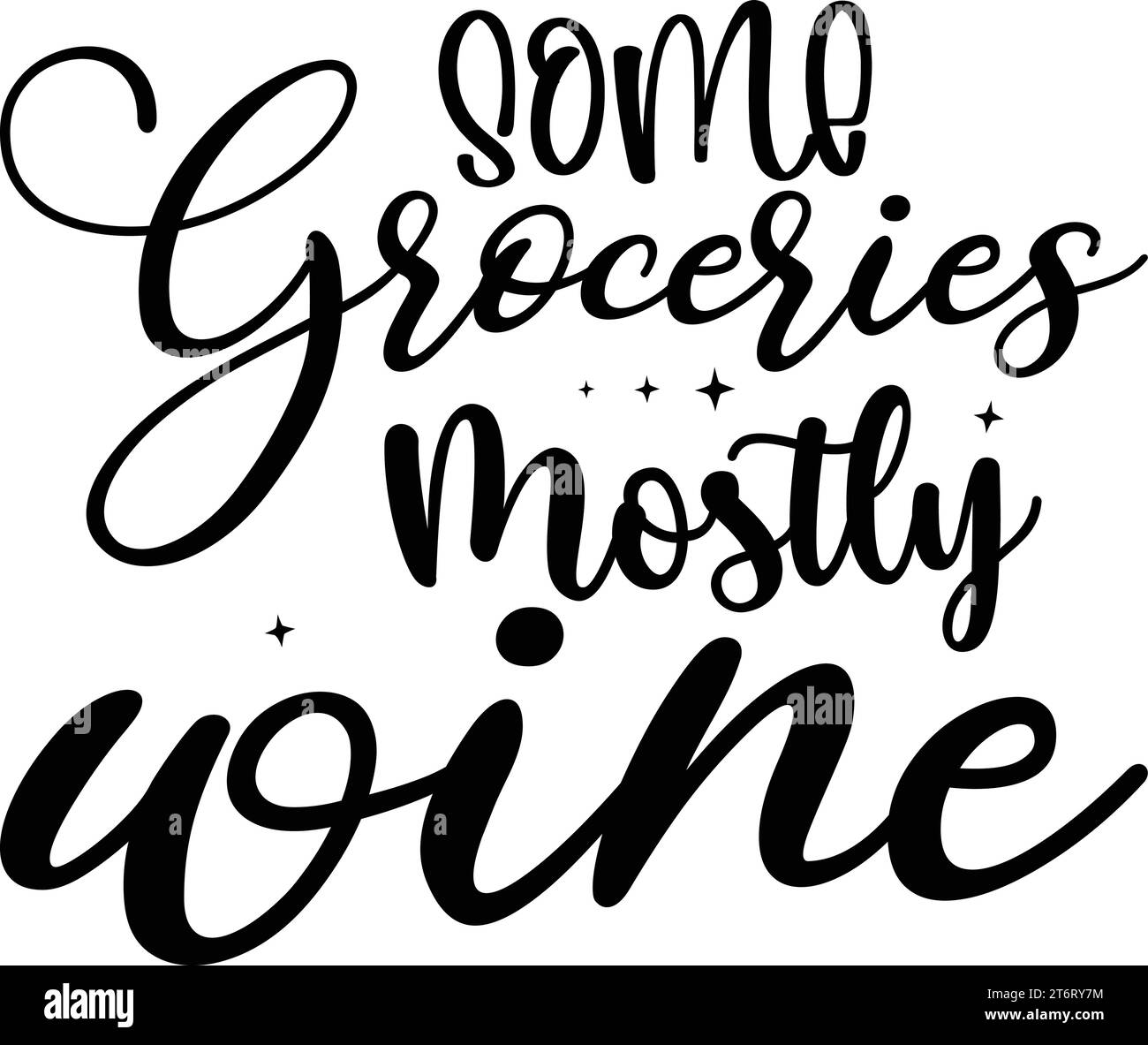 some-groceries-mostly-wine-stock-vector-image-art-alamy