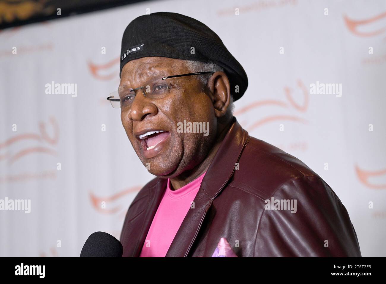 Comedian George Wallace attends the 2023 ‘A Funny Thing Happened On The Way To Cure Parkinson’s’ at Casa Cipriani, New York, NY, November 11, 2023. (Photo by Anthony Behar/Sipa USA) Stock Photo