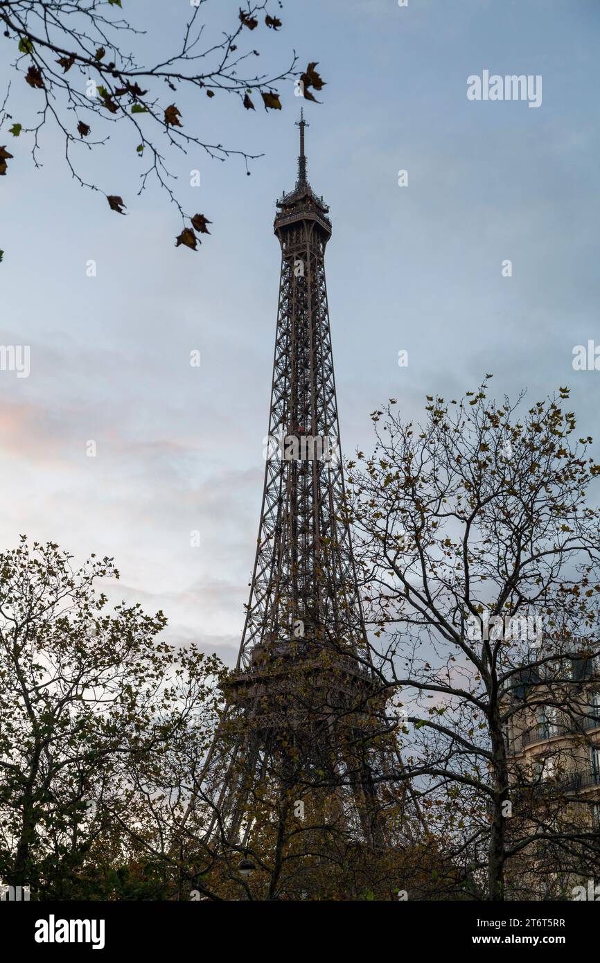 Eiffel Tower, Paris, France. Stock Photo