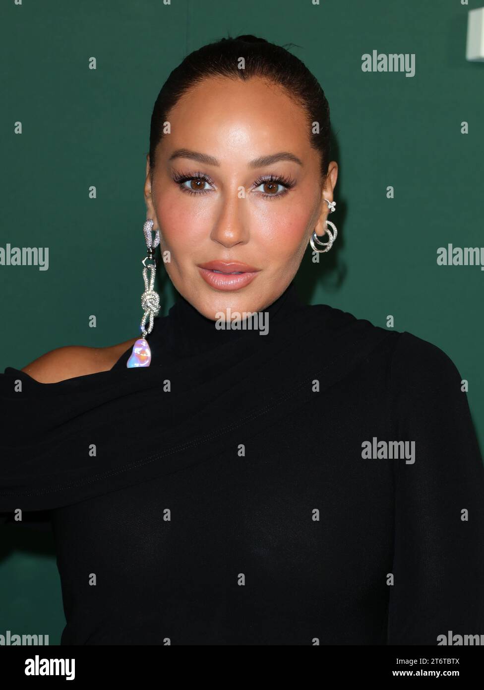 Adrienne Bailon arrives at The 2023 Baby2Baby Gala held at The Pacific