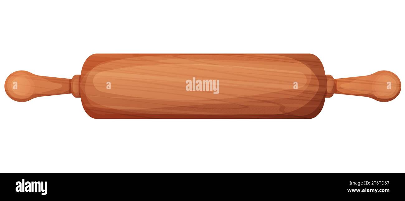 https://c8.alamy.com/comp/2T6TD67/wooden-rolling-pin-handle-culinary-equipment-in-cartoon-style-isolated-on-white-background-wood-textured-roller-utensil-vector-illustration-2T6TD67.jpg