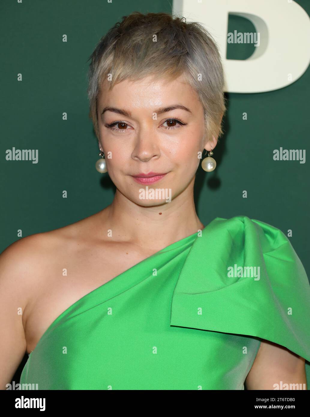Julia Chan arrives at The 2023 Baby2Baby Gala held at The Pacific