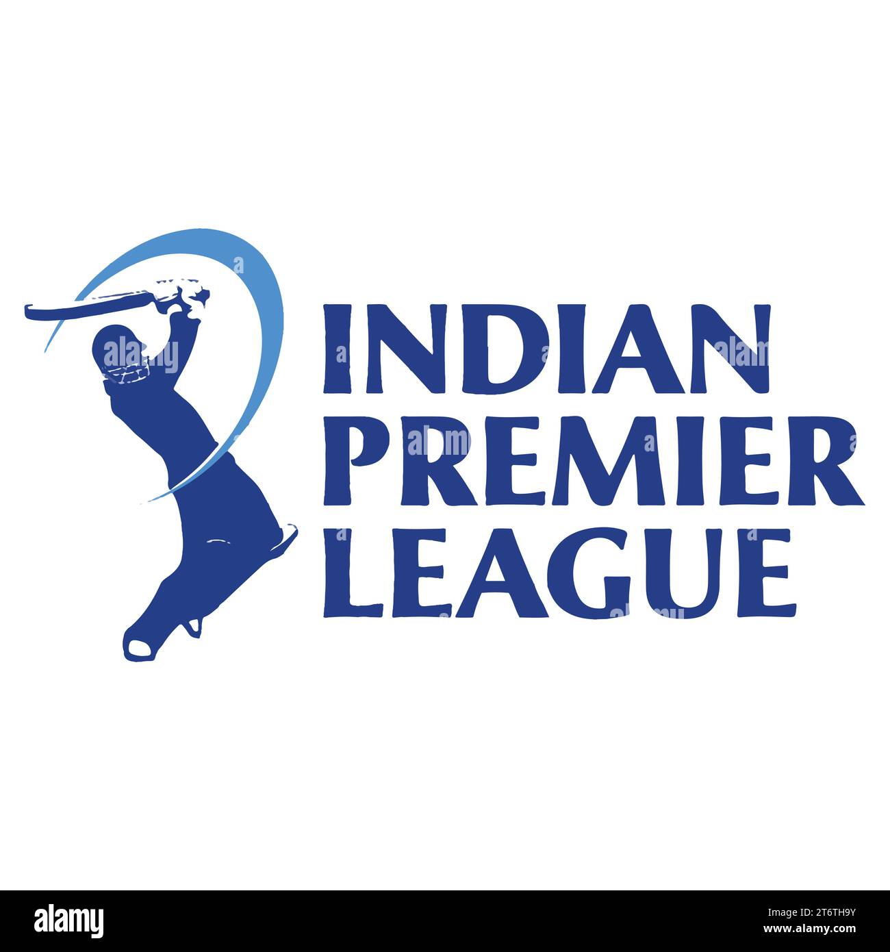 IPL - Indian Premier League Logo Color Style Indian professional Cricket league system, Vector Illustration Abstract Editable i Stock Vector