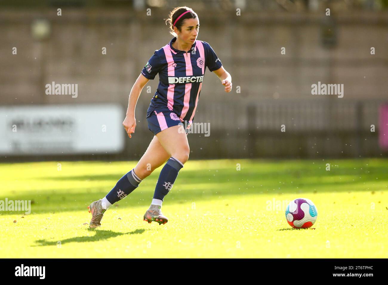 Phoebe Read (15 Dulwich Hamlet) in action Stock Photo