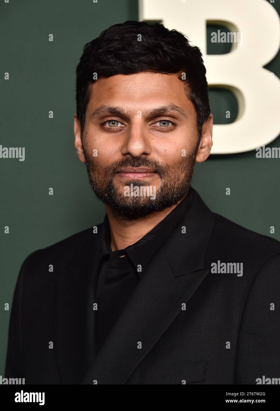 Jay Shetty arriving to the 2023 Baby2Baby Gala held at the Pacific
