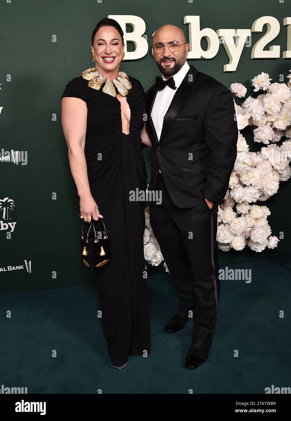 David Rienzi Dany Garcia and Dave Rienzi arriving to the 2023 Baby2Baby Gala held at ...