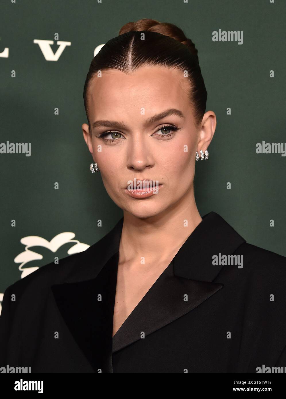 Josephine Skriver arriving to the 2023 Baby2Baby Gala held at the