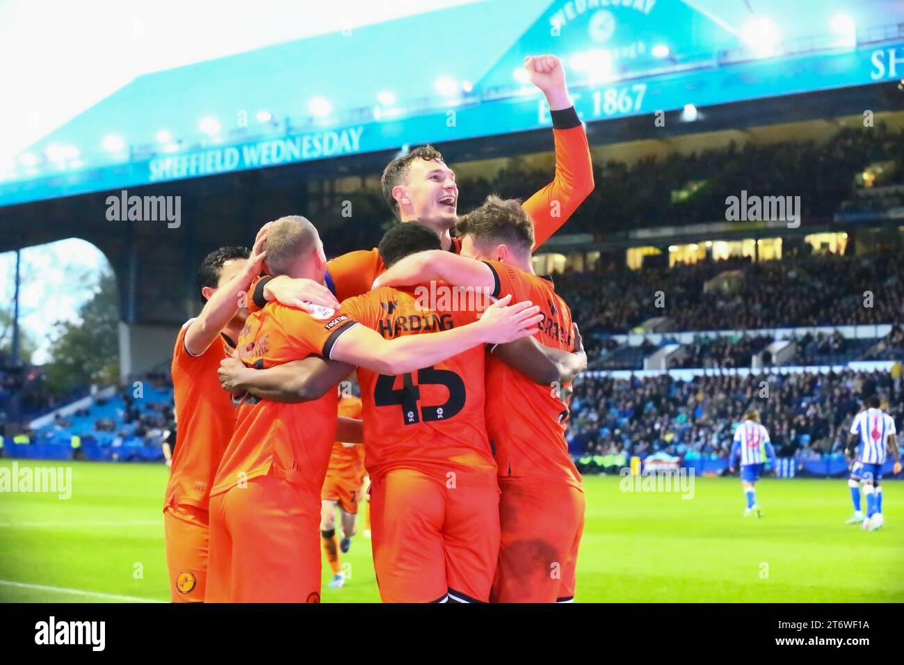 Wes Harding Hillsborough Stadium, Sheffield, England - 11th November 2023 Millwall ...