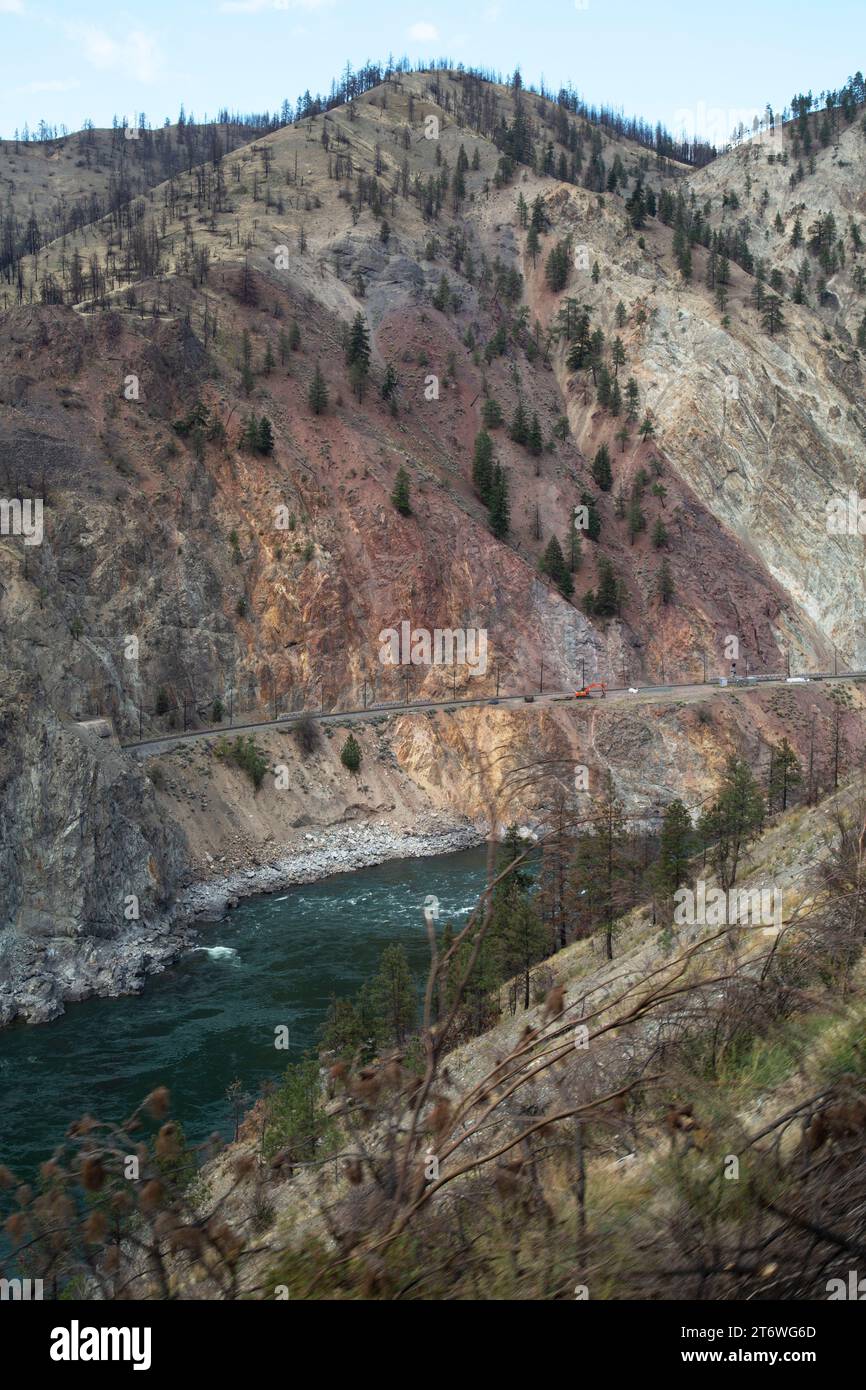 Fraser Riveer Fraser River, British Columbia, Canada Stock Photo - Alamy