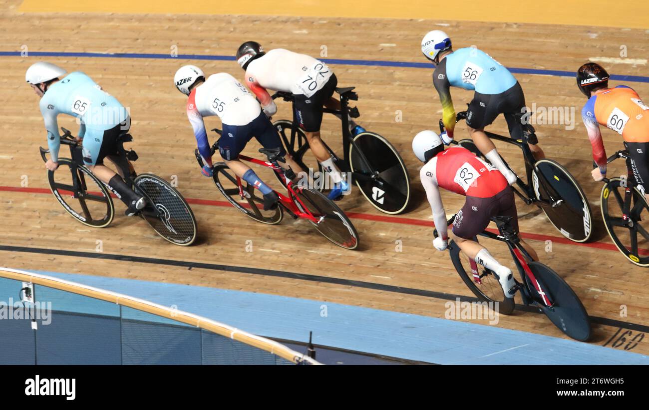 Track Cycling Champions League, Lee Valley Velodrome London UK. Men’s