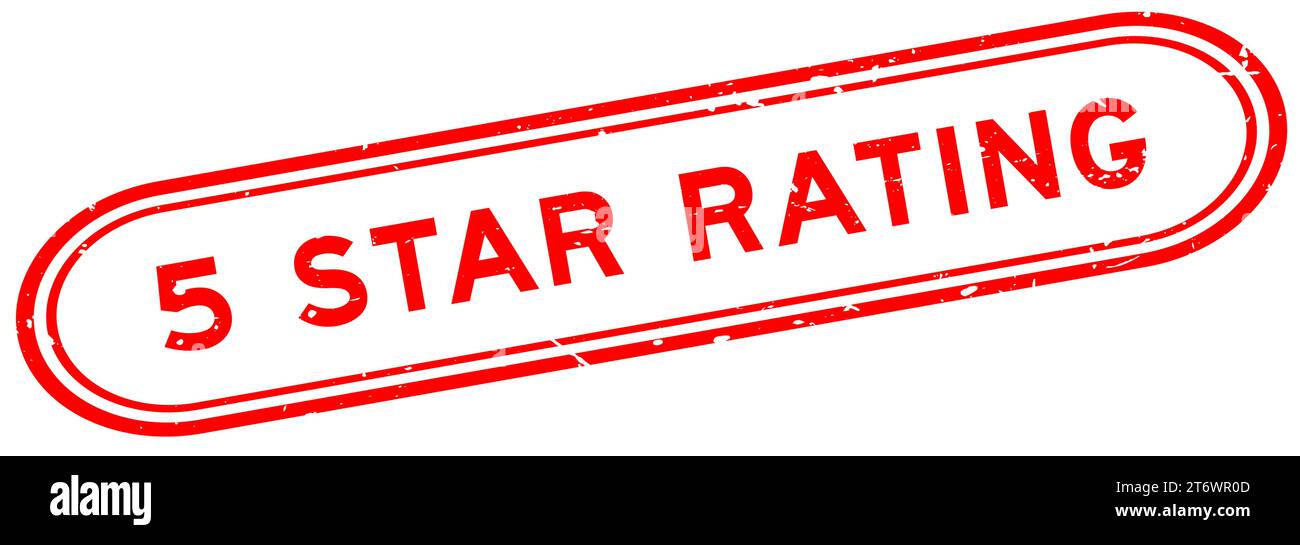 5 Star Rating Stamp 