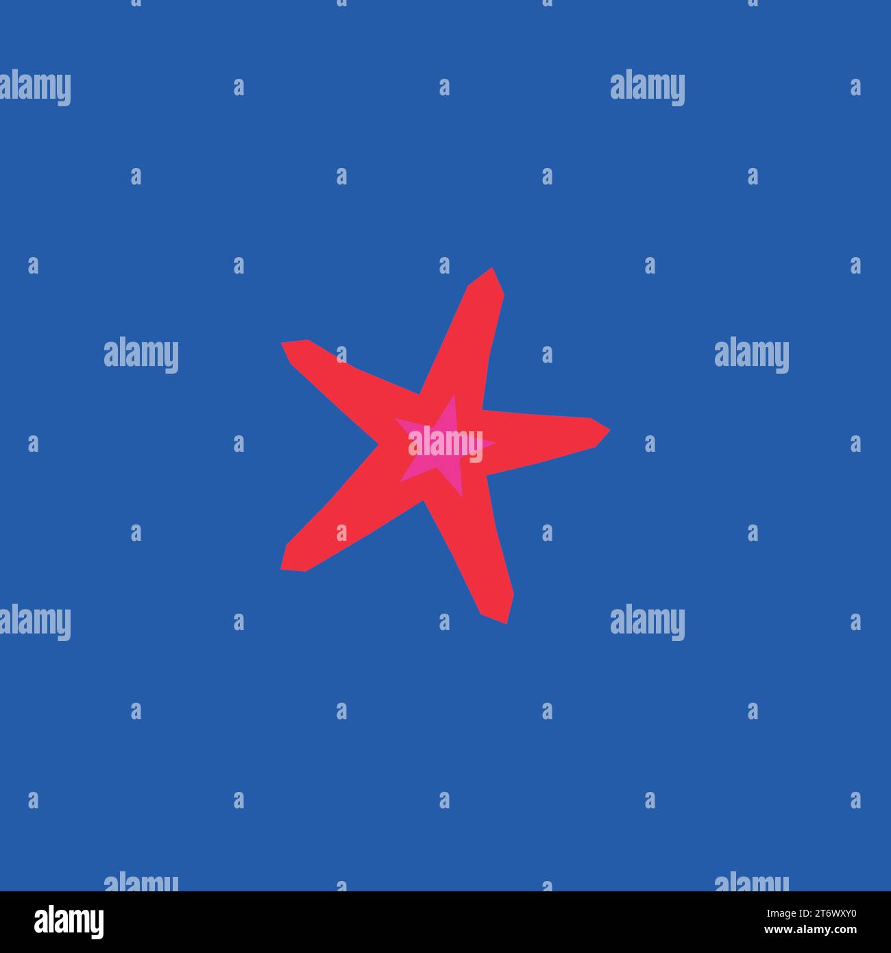 Seastar vector vectors hi-res stock photography and images - Alamy