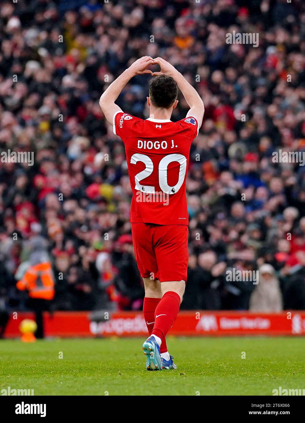 Liverpool s Diogo Jota Celebrates Scoring Their Side s Third Goal Of Liverpool s Diogo Jota Celebrates Scoring Their Side s Third Goal Of