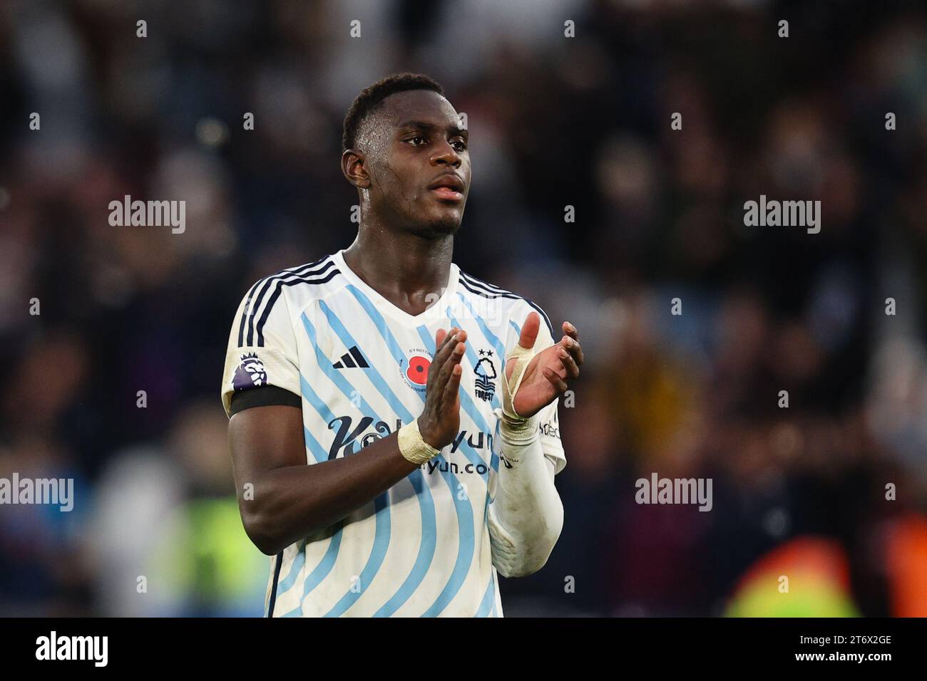 LONDON, UK - 12th Nov 2023: Moussa Niakhate of Nottingham Forest ...