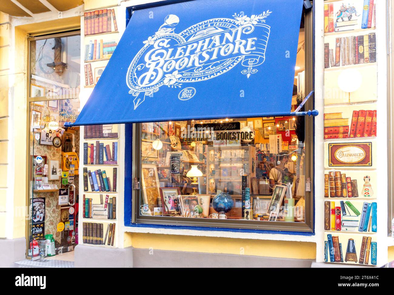 The Elephant Bookstore, Tsar Shishman, City Centre, Sofia, Republic of Bulgaria Stock Photo