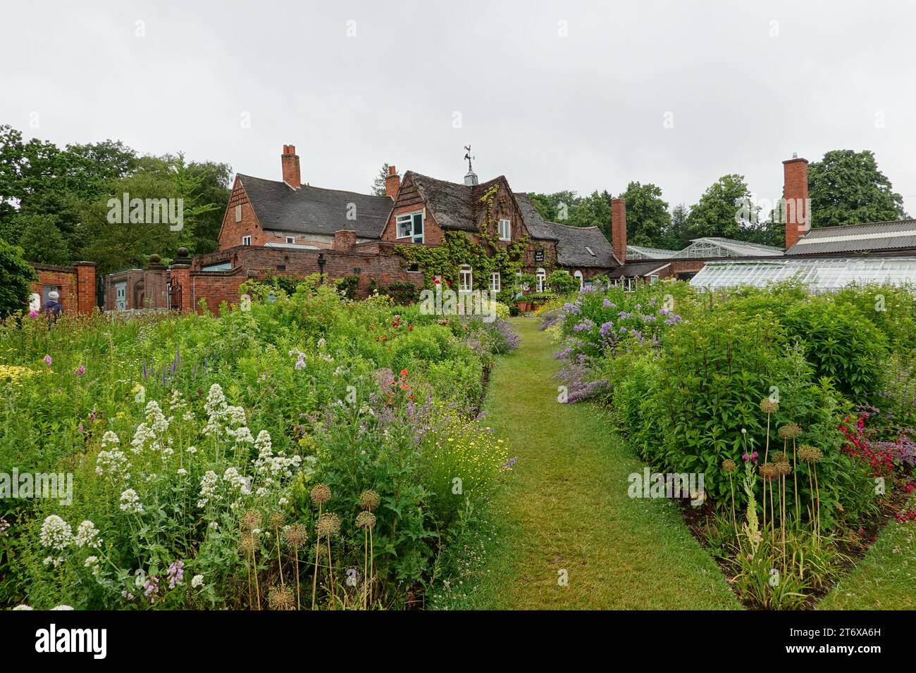 Winterbourne House and Gardens Stock Photo