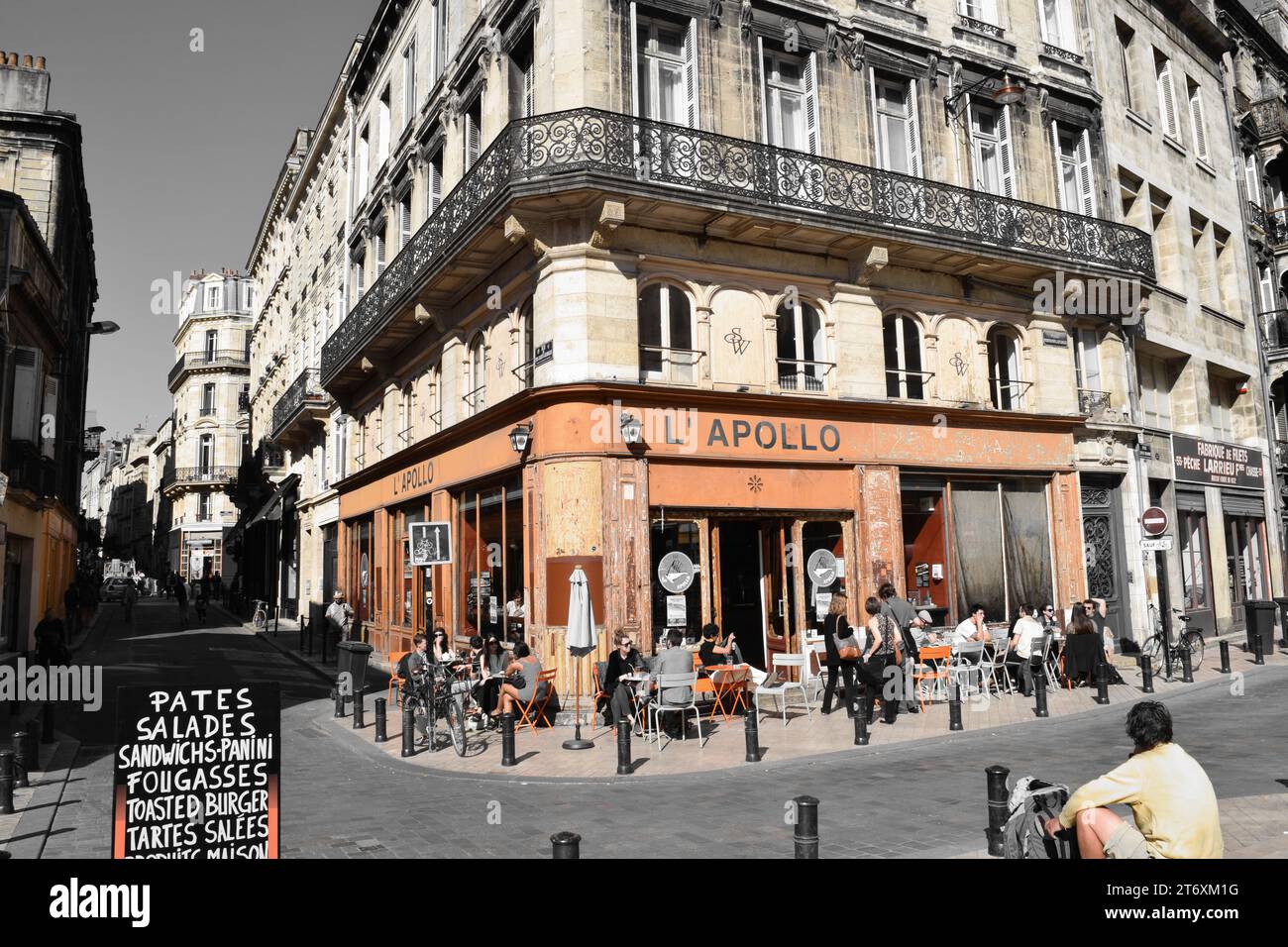 The Apollo Bar, Bordeaux, France Stock Photo - Alamy