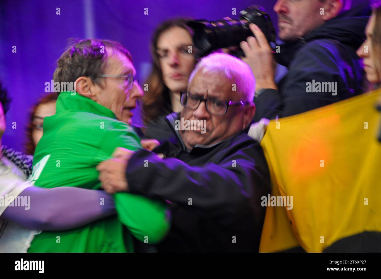 Protest Against Fosil Greta thunberg speech 2023 hi-res stock photography and images - Alamy