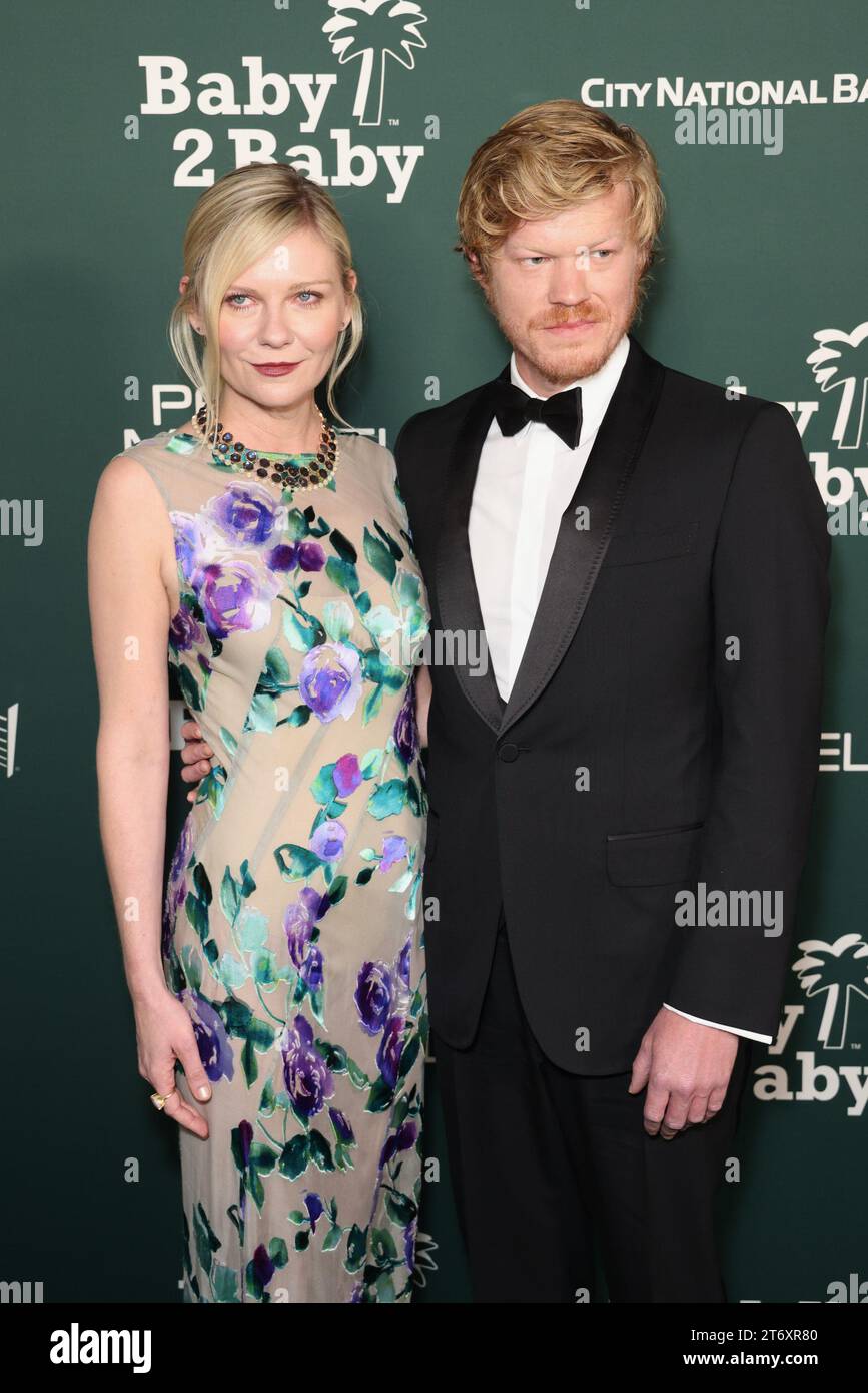 Kirsten Dunst, Jesse Plemons attend the 2023 Baby2Baby Gala Presented