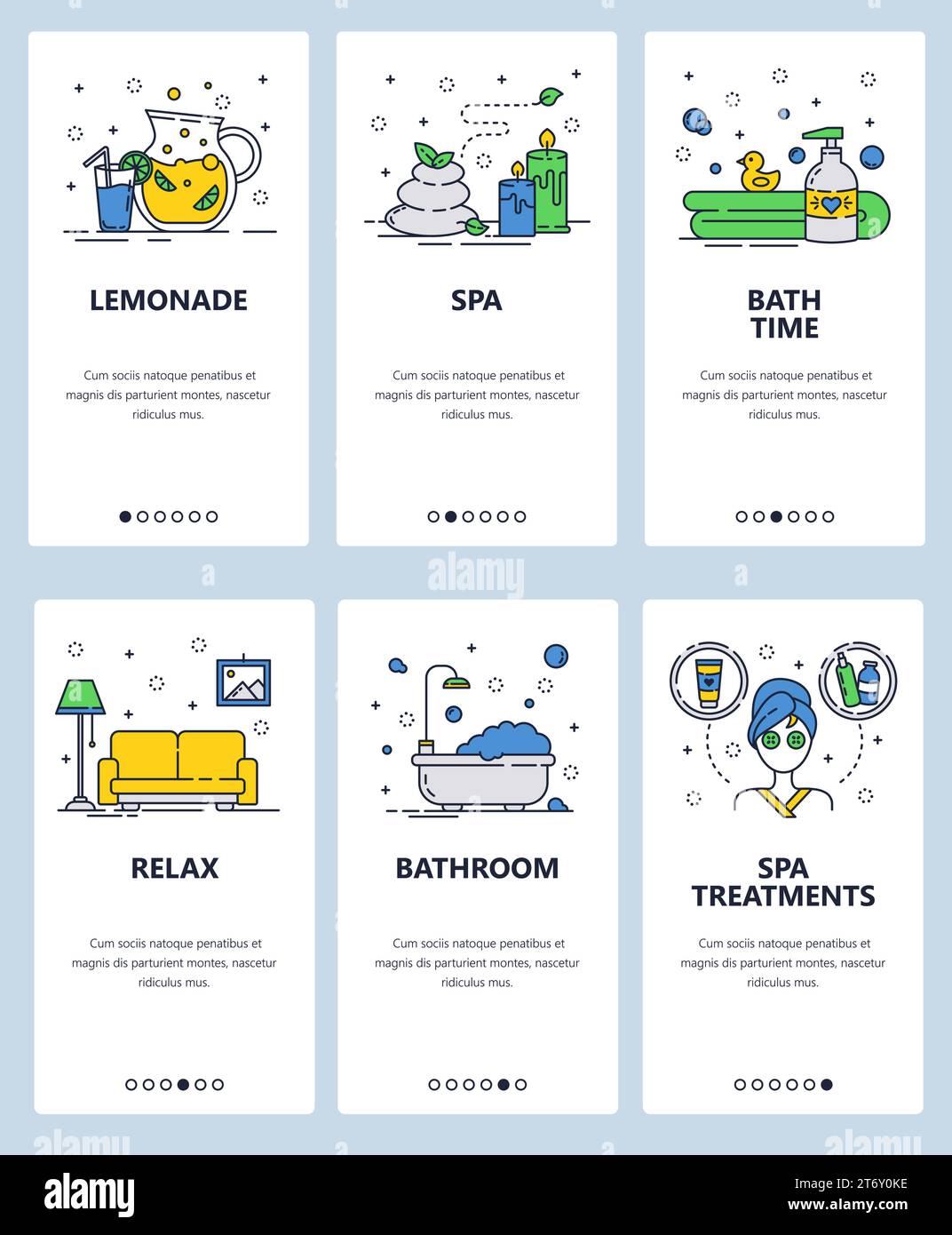 Bath screens Stock Vector Images - Alamy