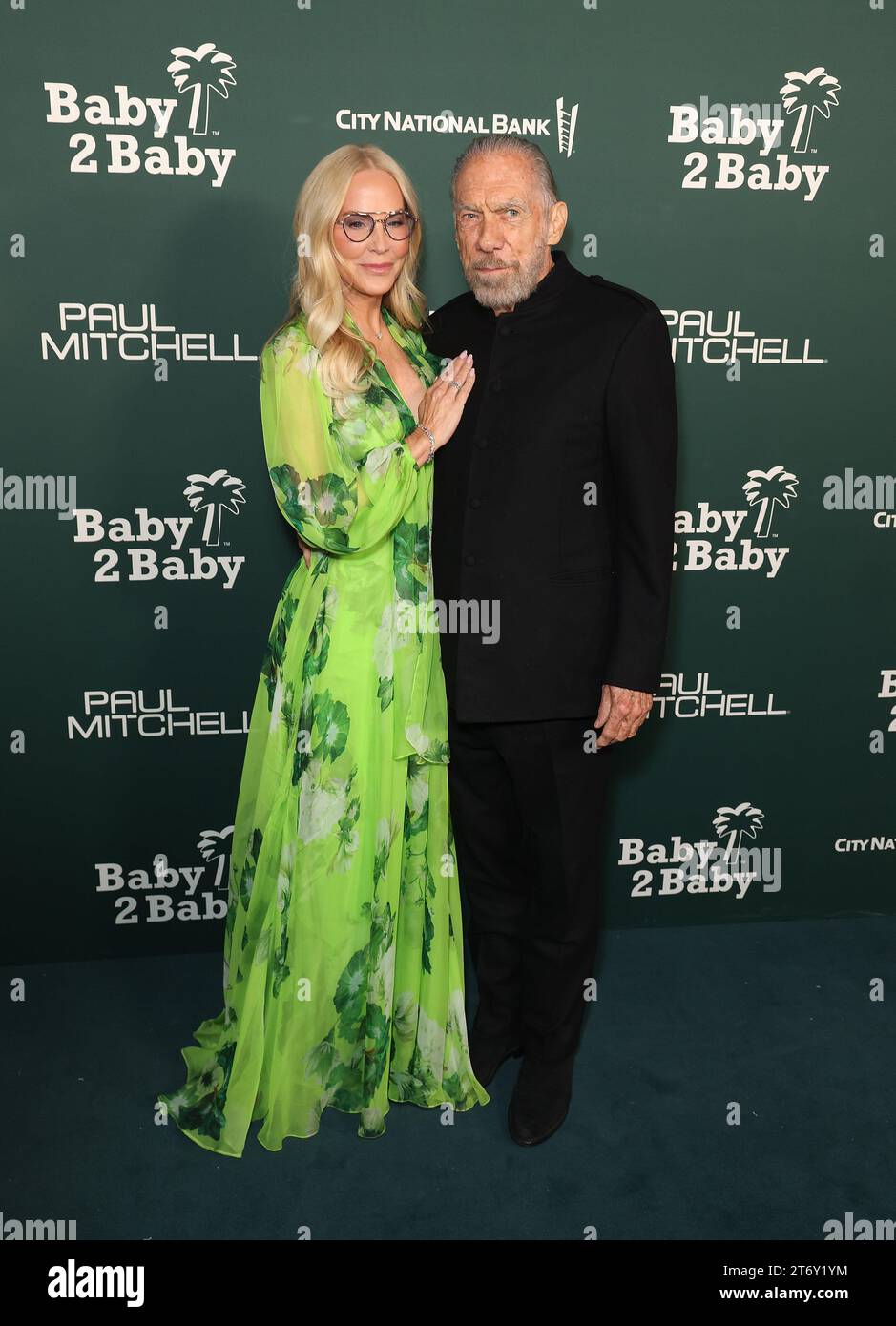 Eloise Broady DeJoria, John Paul DeJoria attend the 2023 Baby2Baby Gala