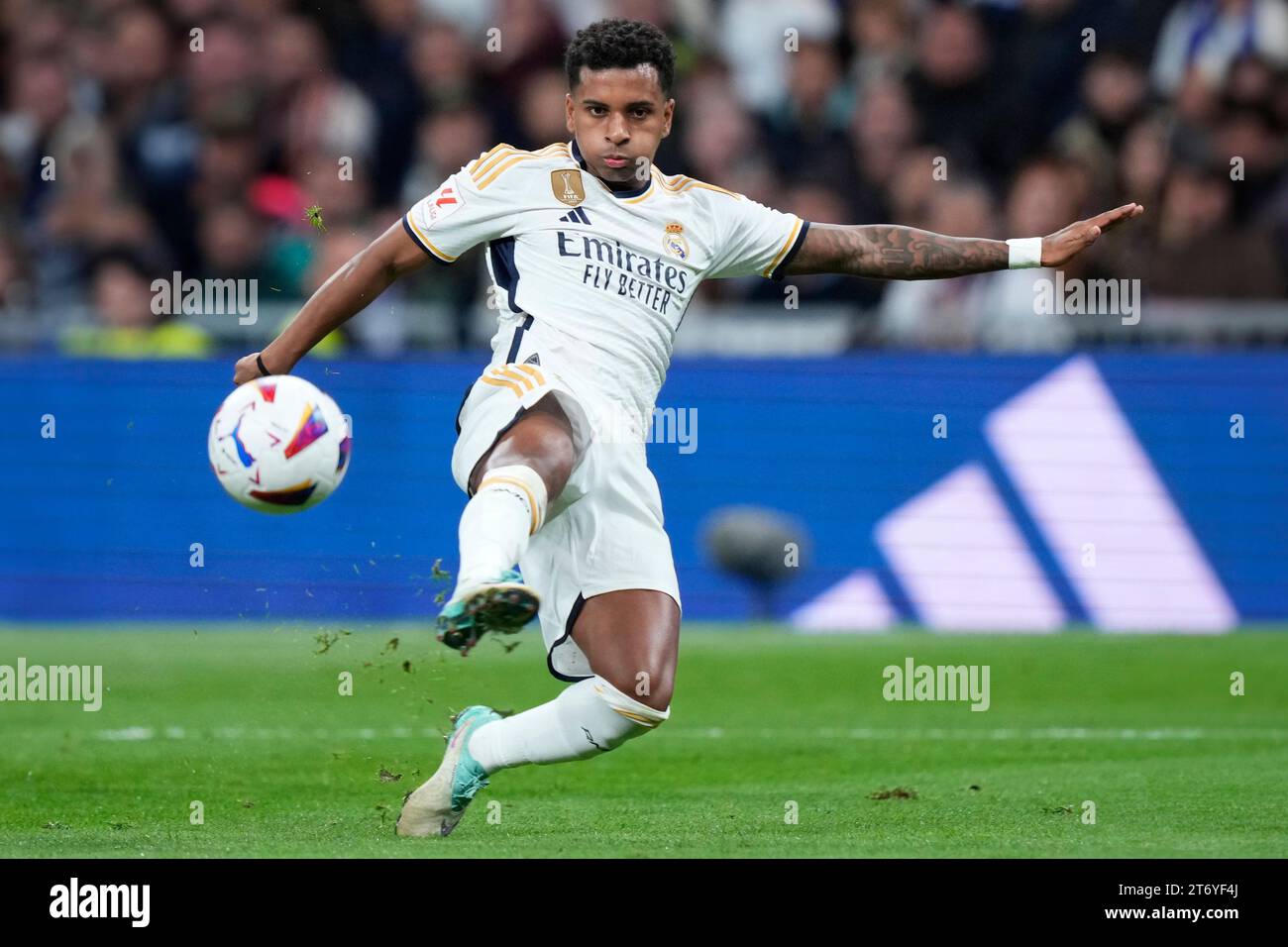 Rodrigo Goas Rodrigo Goes of Real Madrid CF during the La Liga match between Real ...
