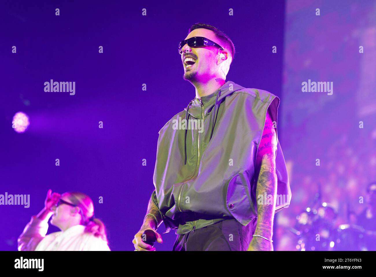 The Singer Daniel Heredia Vidal, Known As Rels B Performs During The ...