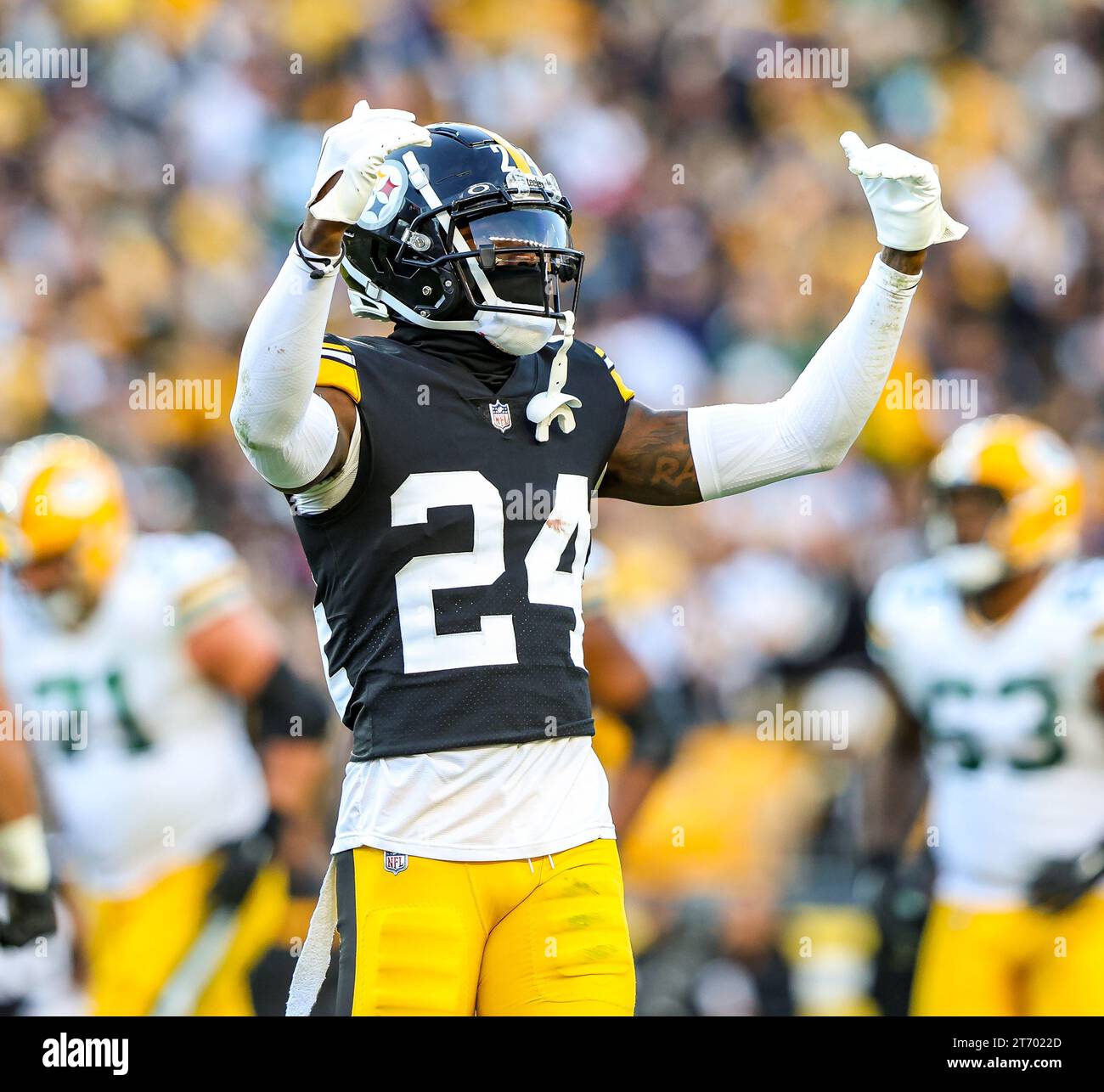 Joey porter jr steelers hi-res stock photography and images - Alamy