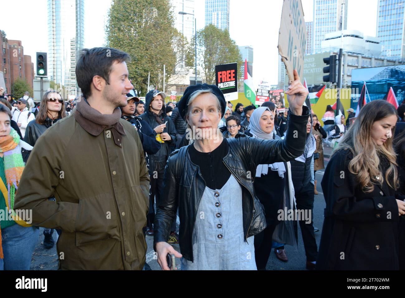 The ProPalestinian Demonstration on Armistice Day 11th November 2023