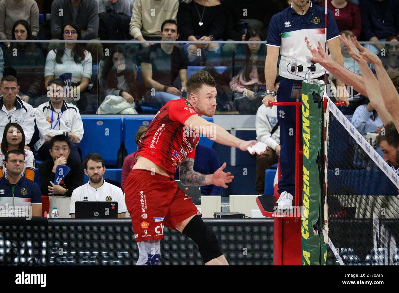 IVAN ZAYTSEV (CUCINE LUBE CIVITANOVA) during Allianz Milano vs Cucine