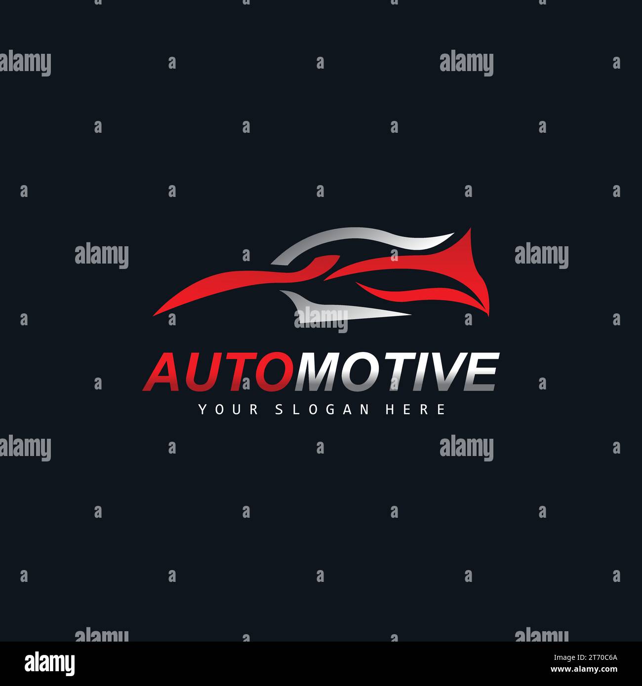 Car Logo, Automotive Repair Vector, Repair Garage Brand Design, Car Care, Automotive Spare Parts Stock Vector