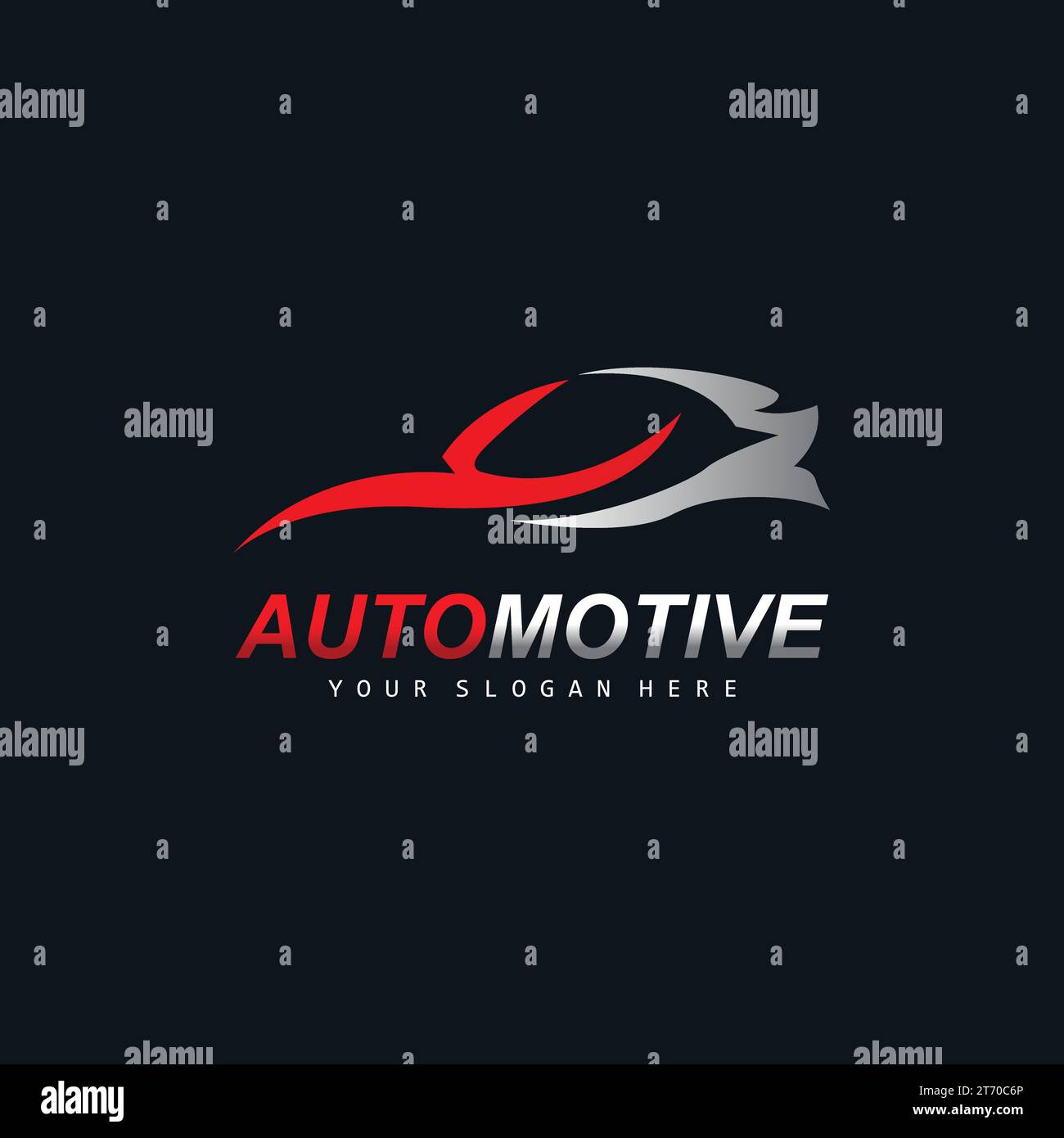 Car Logo, Automotive Repair Vector, Repair Garage Brand Design, Car Care, Automotive Spare Parts Stock Vector