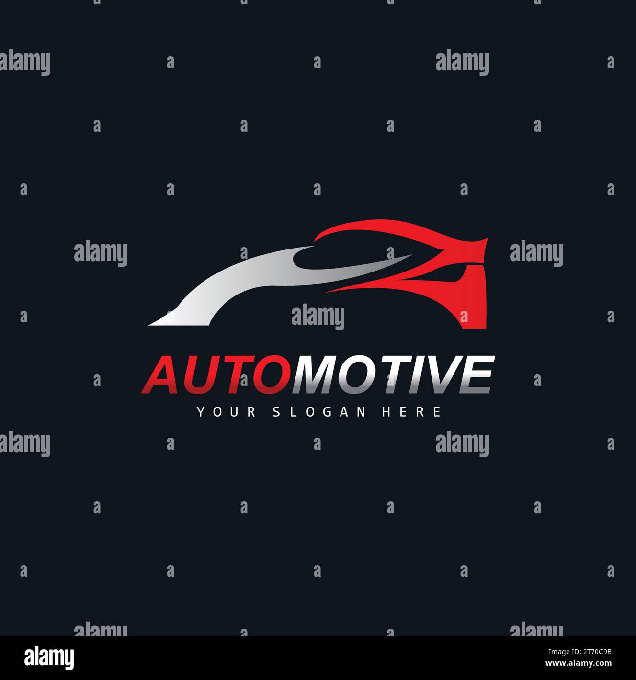 Car Logo, Automotive Repair Vector, Repair Garage Brand Design, Car Care, Automotive Spare Parts Stock Vector