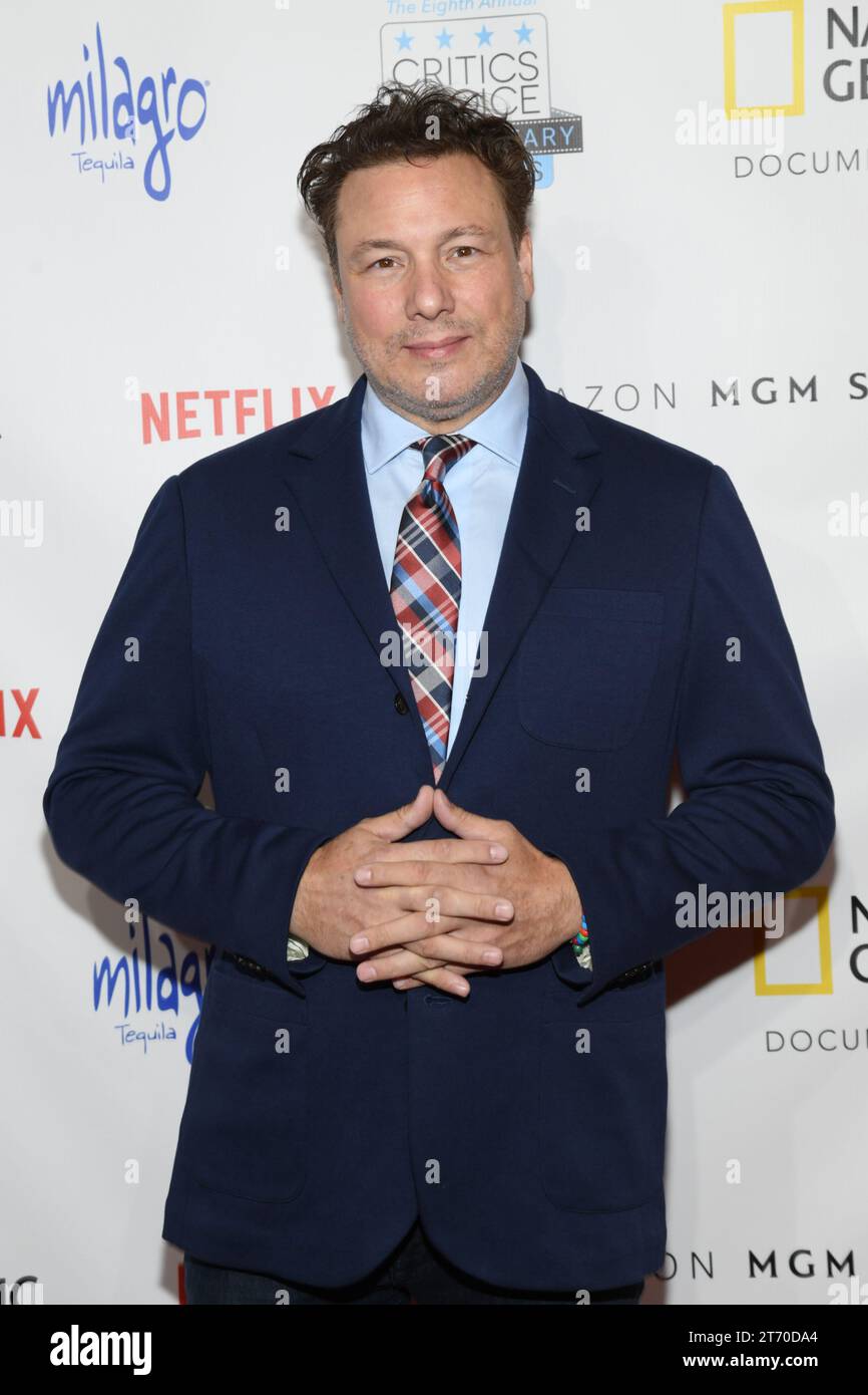Rocco DiSpirito attending the Eighth Annual Critics Choice Documentary Awards at the Edison Ballroom in New York, NY, November 12, 2023. (Photo by Efren Landaos/Sipa USA) Stock Photo