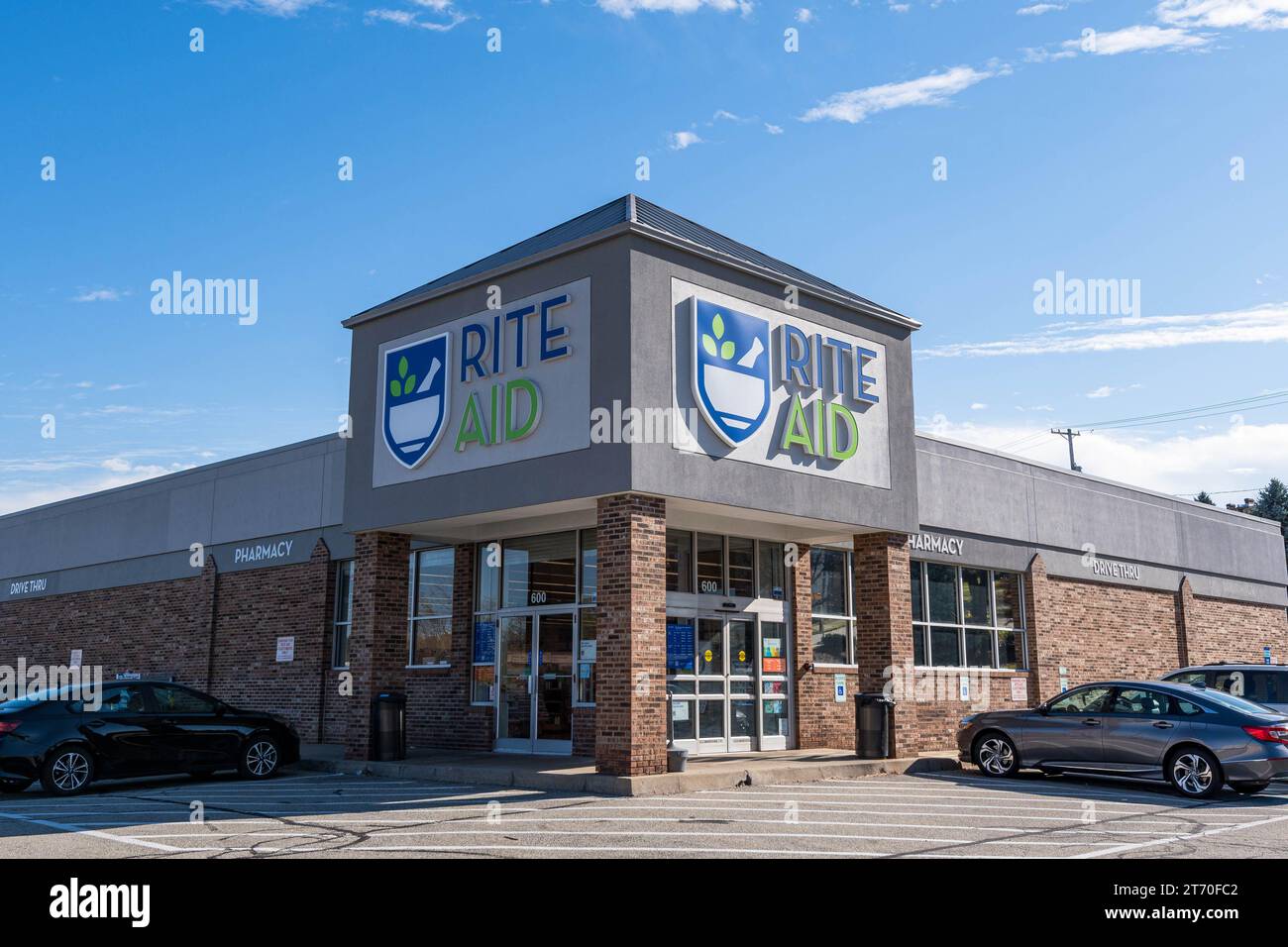 The Rite Aid store on East 8th Avenue in Homestead, Pennsylvania,USA