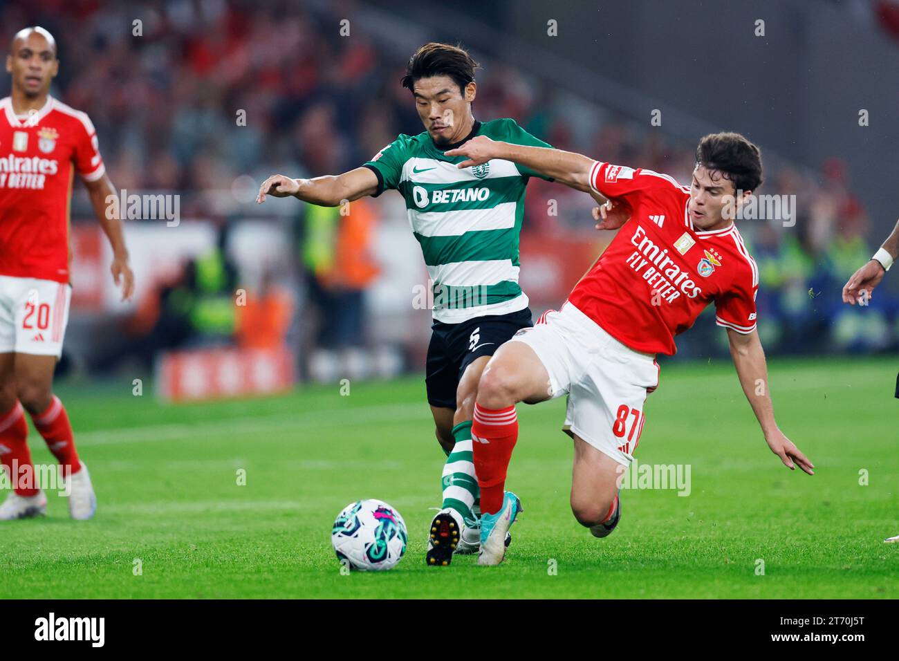 Lisbon, Portugal. 21st May, 2023. Chiquinho (Benfica) Football/Soccer :  Portugal Liga Portugal bwin match between Sporting Clube de Portugal 2-2  SL Benfica at the Estadio Jose Alvalade in Lisbon, Portugal . Credit