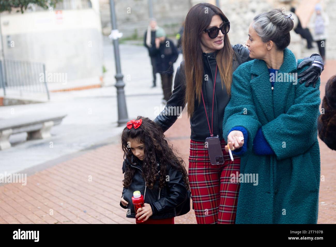 (LR) Vega Bosques, Barbara Lennie and Beatriz Grimaldos seen during