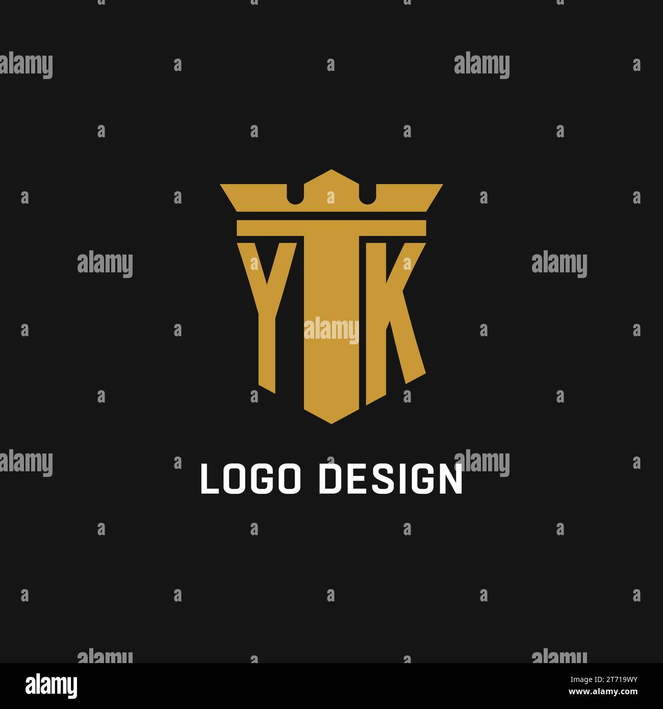 Initial ytk hi-res stock photography and images - Alamy