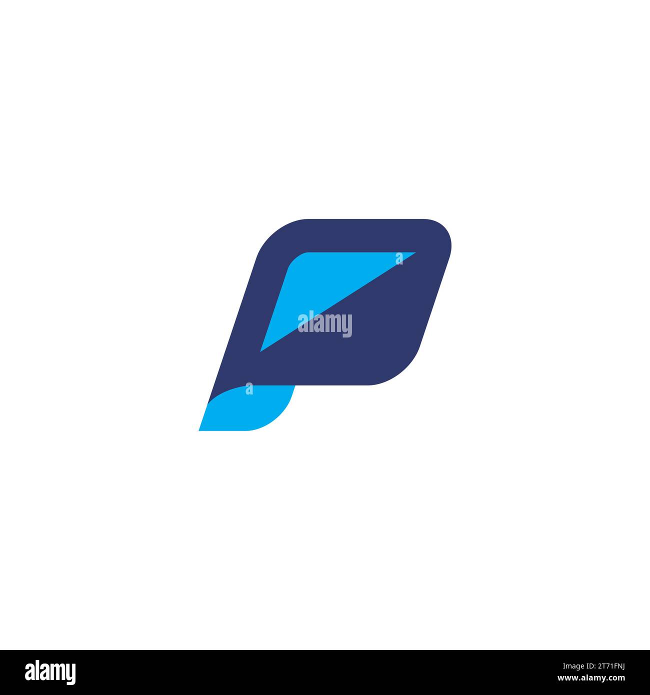 P Logo Modern. Letter P Icon Stock Vector