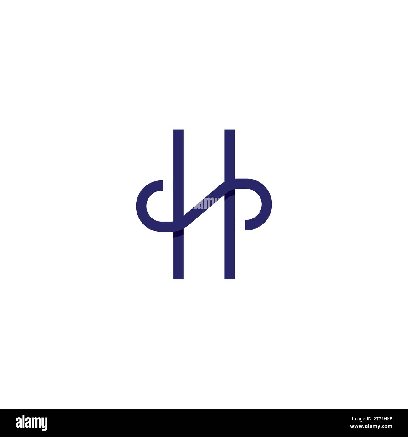 HS Logo Simple. Letter H Combination S Logo Stock Vector Image & Art