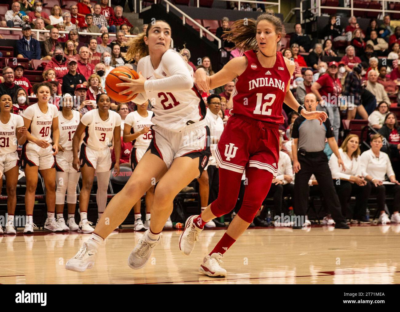 November 12 2023 Palo Alto CA, U.S.A. Stanford forward Brooke Demetre