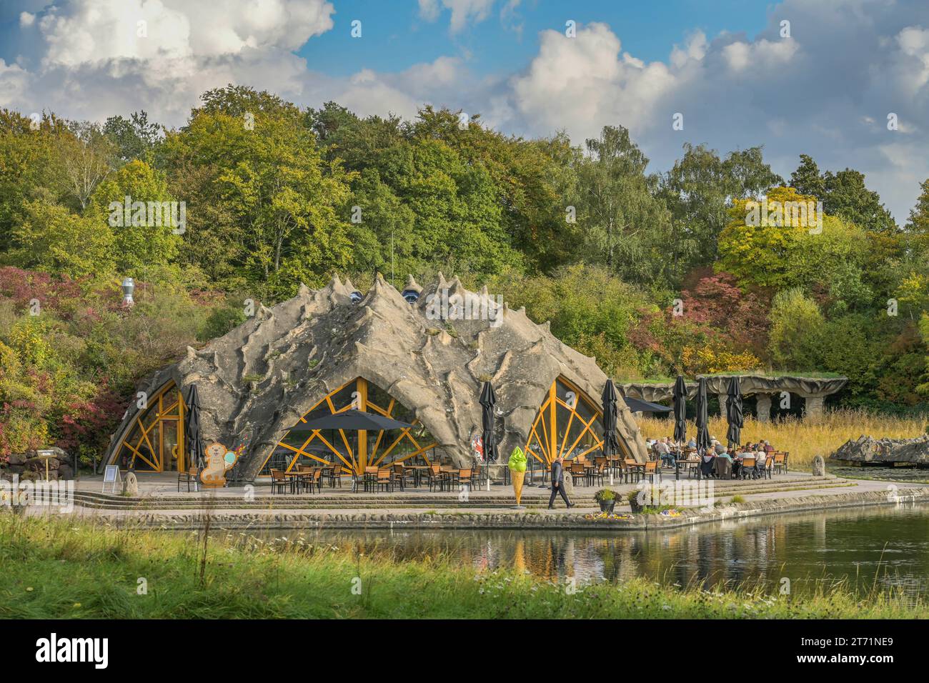 31+ Restaurant Cafe See Britzer Garten, Besucher*innen können sich